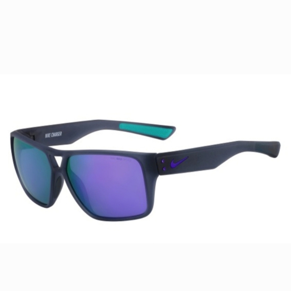 Nike Black Sunglasses with Purple Lenses